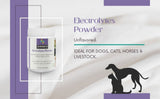 Electrolytes Powder for Animals - Essential Hydration Supplement. 