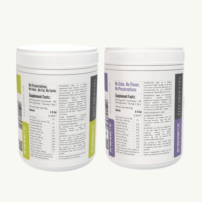 Electrolytes Powder Supplement - Sharrets Nutritions LLP