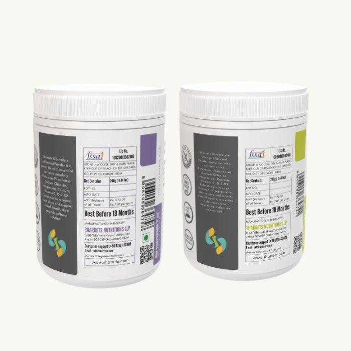 Electrolytes Powder Supplement - Sharrets Nutritions LLP