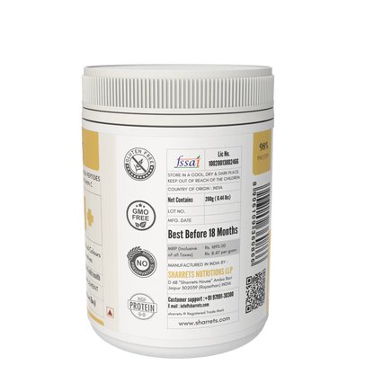 Sharrets CPH+ Marine Fish Collagen Powder (Type 1) with Hyaluronic Acid & Vitamin C – Collagen for Skin, Hair & Joints -200g