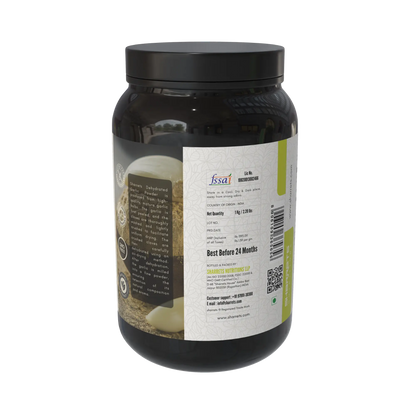 Pure Dehydrated Garlic Powder 1kg by Sharrets Nutritions natural garlic powder made from premium garlic cloves for seasoning, cooking and spice blends
