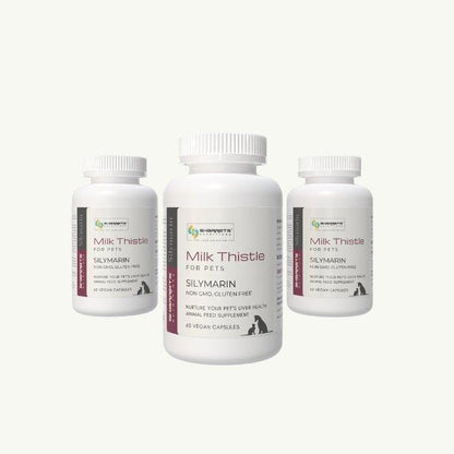 Milk Thistle Capsules for Pets - Sharrets Nutritions LLP