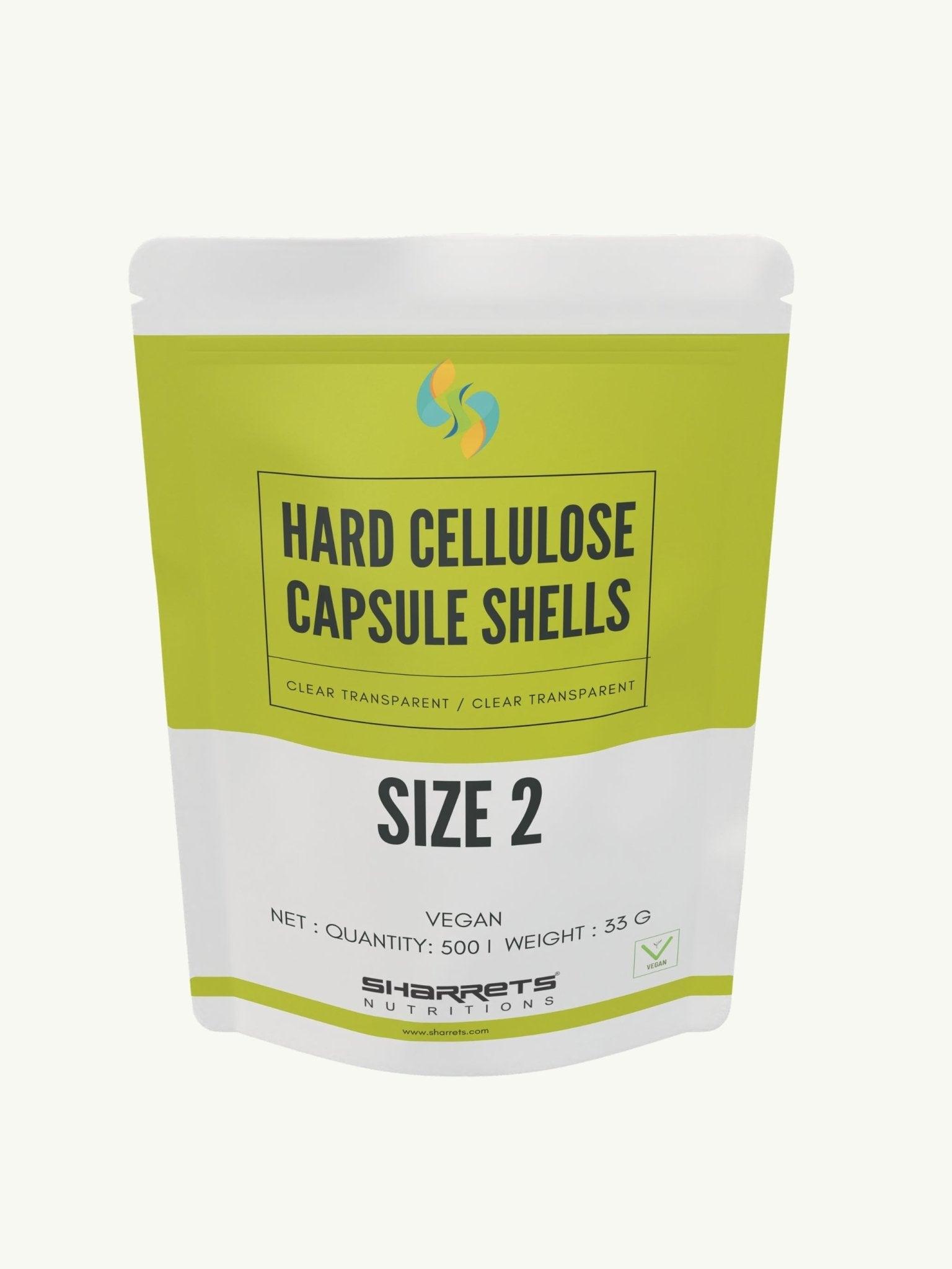 Empty Vegetarian Capsules - Sharrets Nutritions LLP