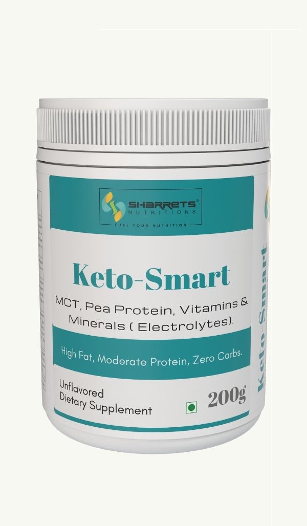 Sharrets Keto Smart - MCT, Protein &amp; Electrolytes