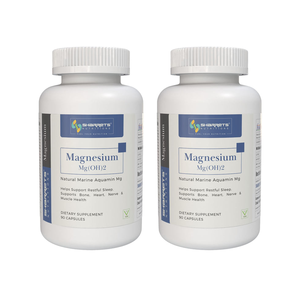 Aquamin Mg - Natural Marine Magnesium Capsule &amp; Powder