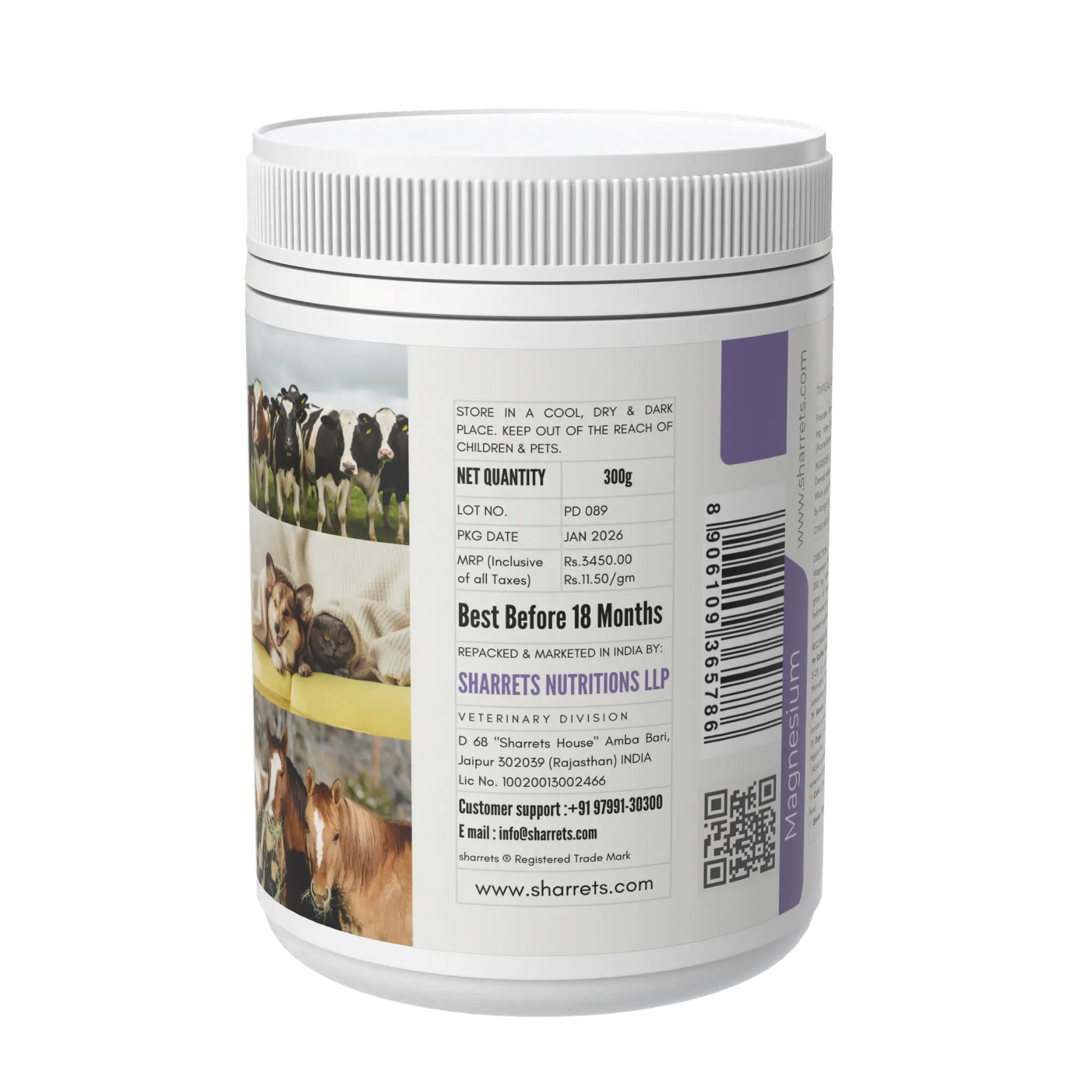 Magnesium Powder for Horses & Livestock – Aquamin® Marine Magnesium 300g