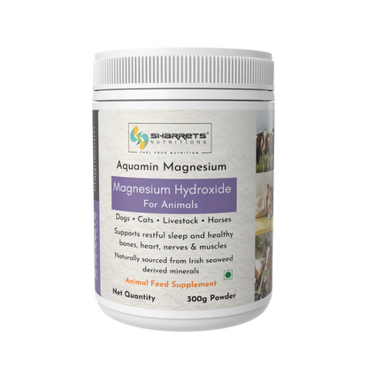 Sharrets Magnesium Powder for Horses & Livestock – Aquamin® Marine Magnesium 300g