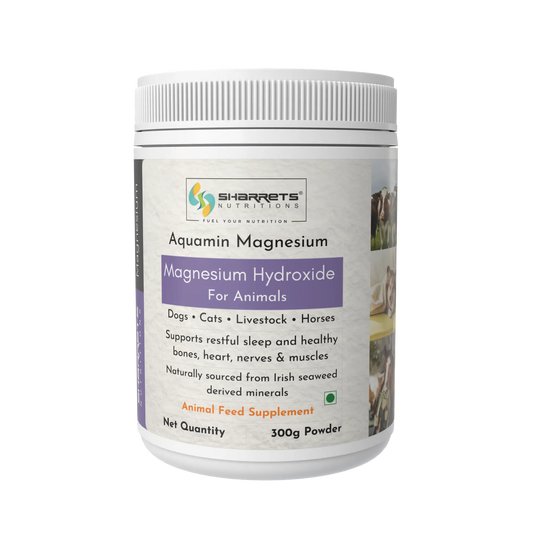 Sharrets Magnesium Powder for Horses & Livestock – Aquamin® Marine Magnesium 300g