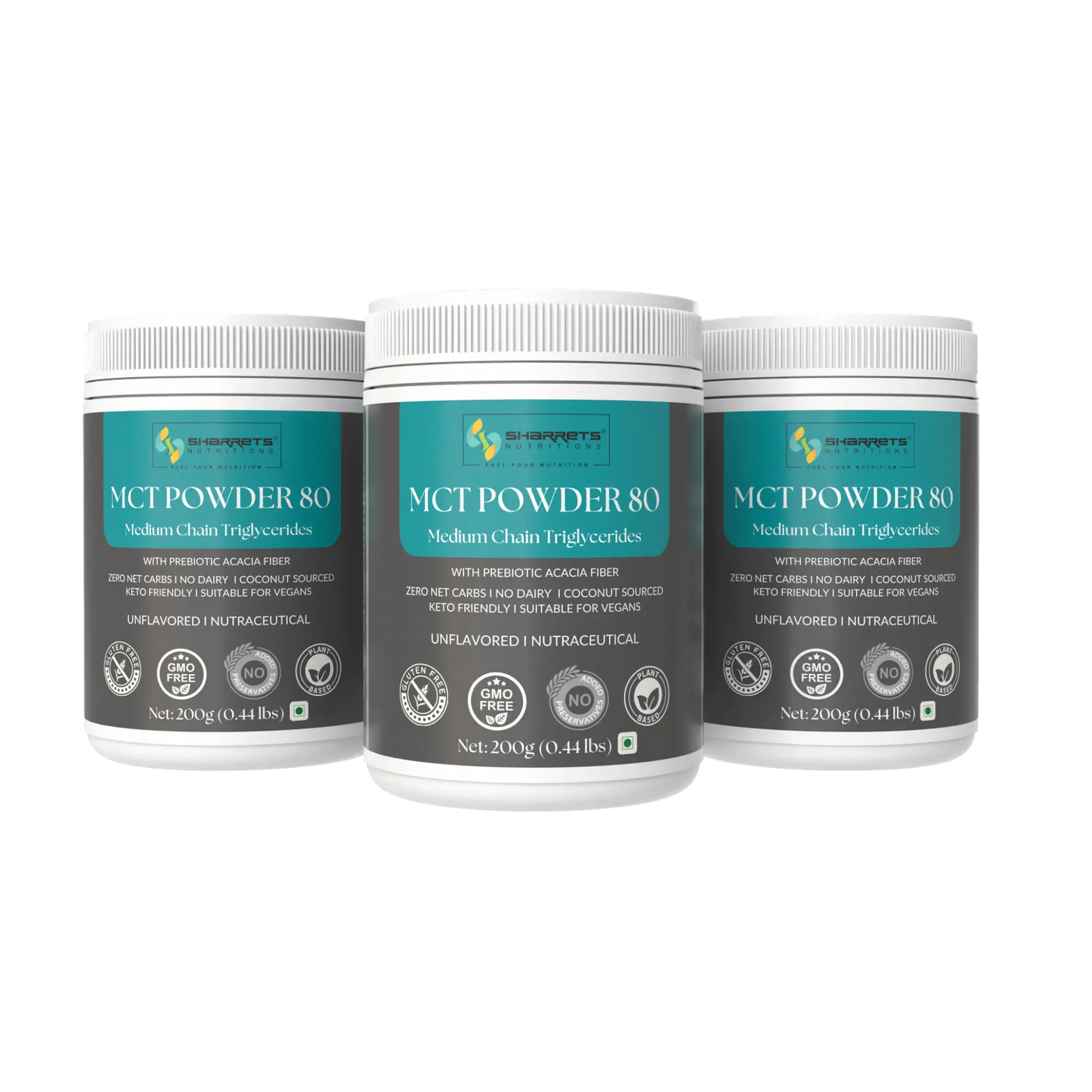 MCT Powder 80 – Premium Coconut MCT for Keto, Coffee & Clean Energy