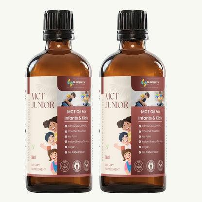 Sharrets MCT Junior – Premium Coconut MCT Oil for Kids and Infants, 90ml