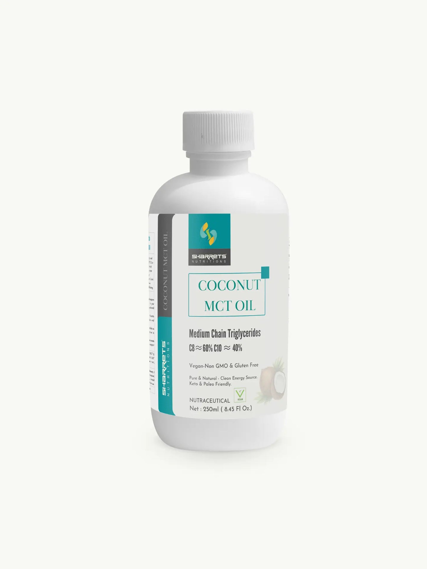 Coconut MCT Oil -250 ml - sharrets nutritions