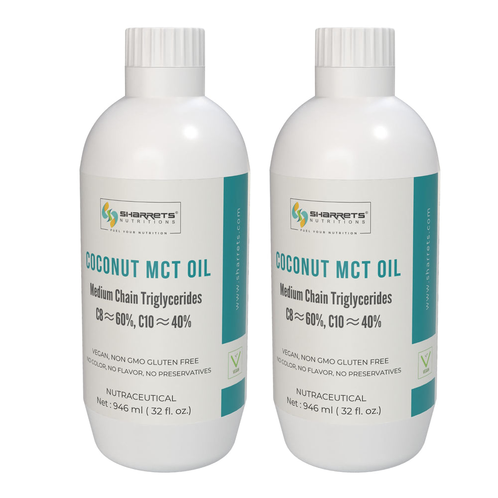 Sharrets Coconut MCT oil - Pure &amp; Natural Medium Chain Triglycerides&nbsp;
