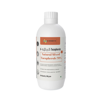 Natural Mixed Tocopherols Oil 70% (INS 307) | Food Antioxidant | 500g