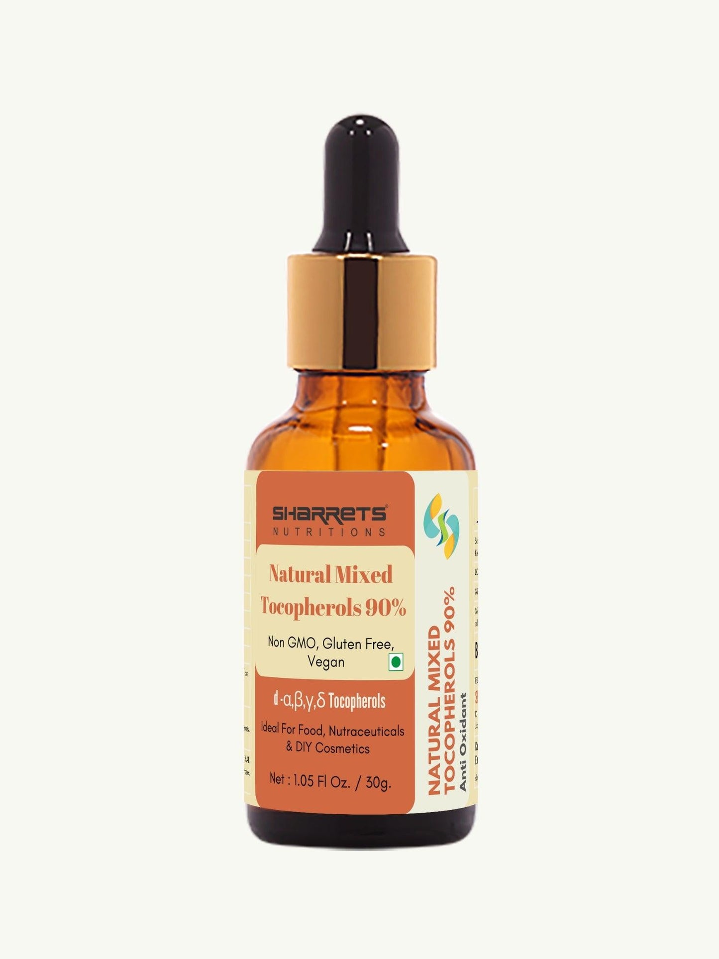 Natural Mixed Tocopherols oil, 90% - Sharrets Nutritions LLP