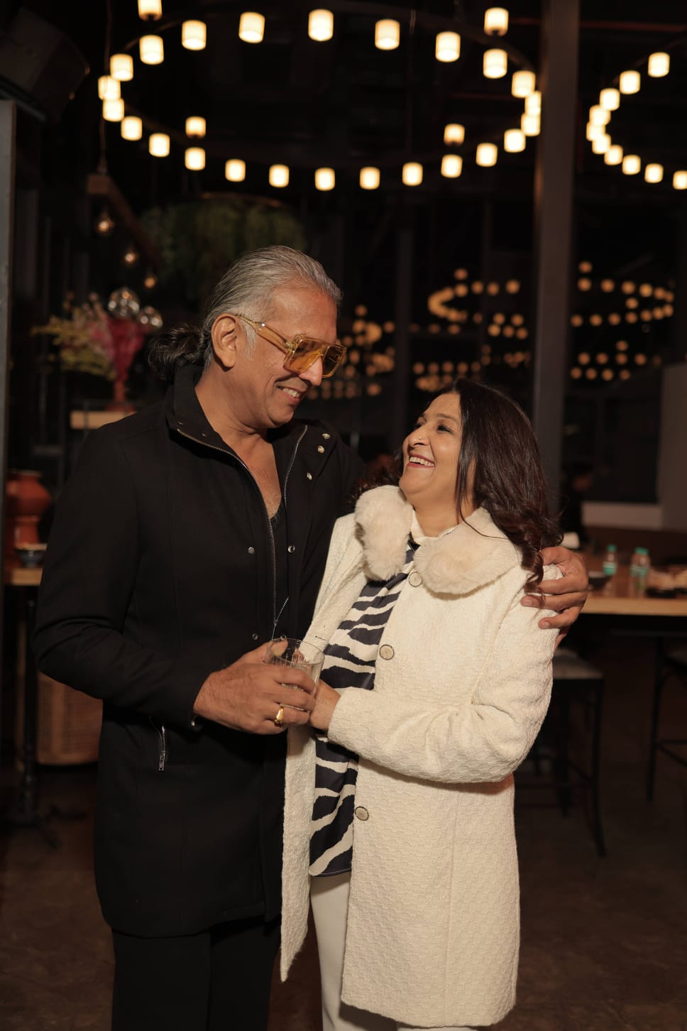 Sharrets founders Naveen and Manju Khandelwal promoting resveratrol supplement for healthy aging