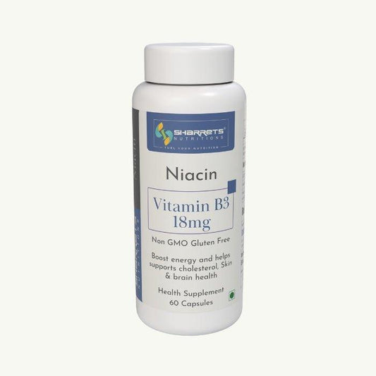 Vitamin B3 Niacin Supplement - Sharrets Nutritions LLP