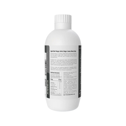 Sharrets No-Block 1 kg bottle showing ingredients, nutritional information and usage details on the back label