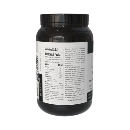Sharrets Premium Unfortified Nutritional Yeast in India – Pure & Natural & Vegan  Seasoning- 1kg - left-panel