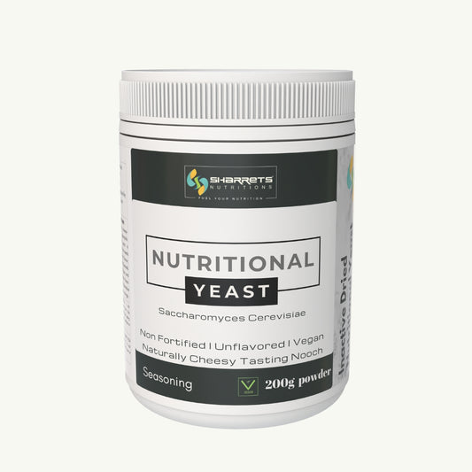 Unfortified Nutritional Yeast Vegan Powder - sharrets nutritions 