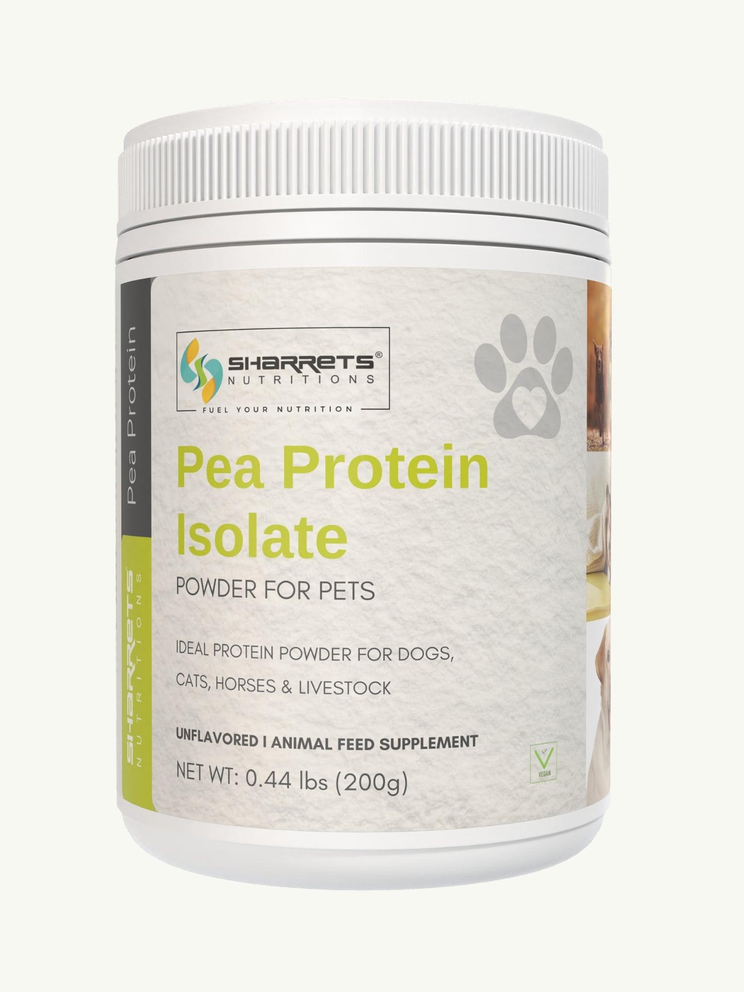 Natural Pea Protein Supplements for Animals - Sharrets Nutritions LLP