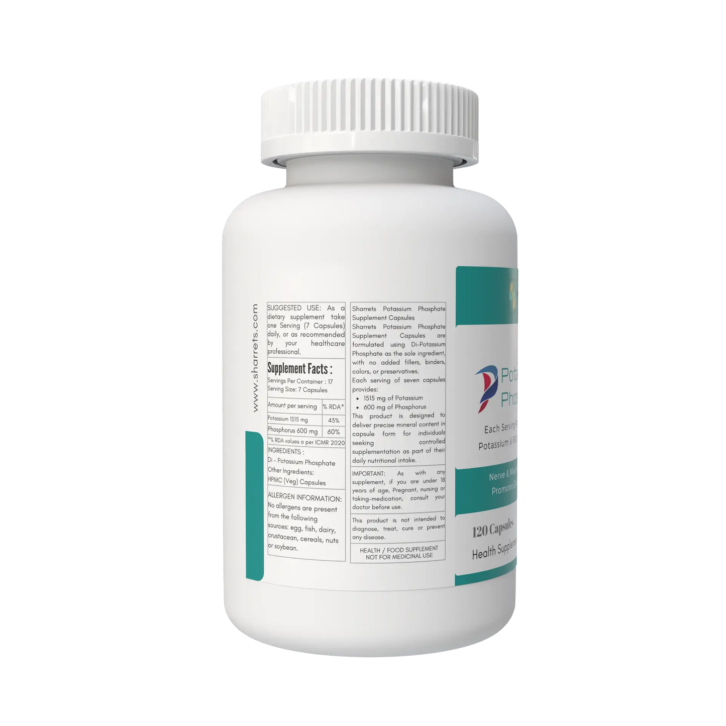 Sharrets Potassium Phosphate Dibasic Capsules