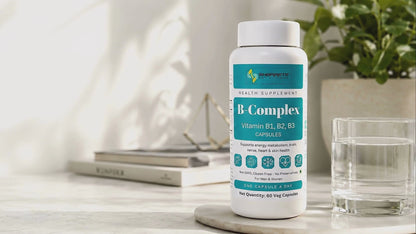 B-Complex Vitamin B1, B2 & B3 Capsules