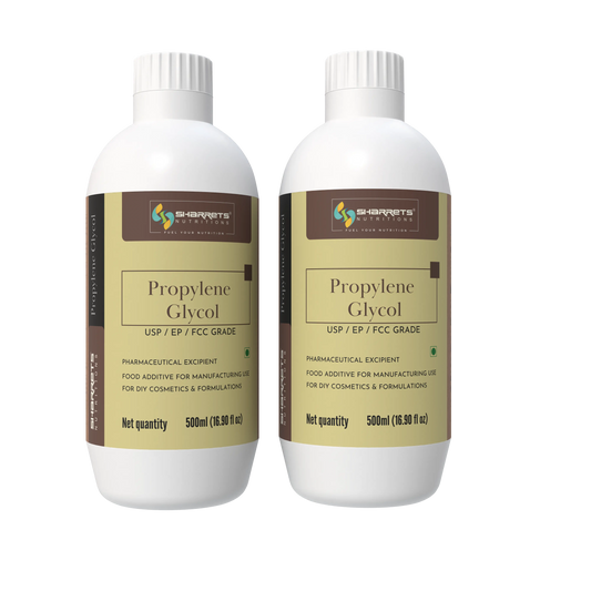 Propylene Glycol USP Food Grade – High Purity Solvent for Food, Pharma & Cosmetics- pack of 2