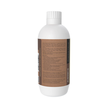 Ingredients panel of Propylene Glycol USP Food Grade by Sharrets Nutritions showing 99.9 percent pure propylene glycol