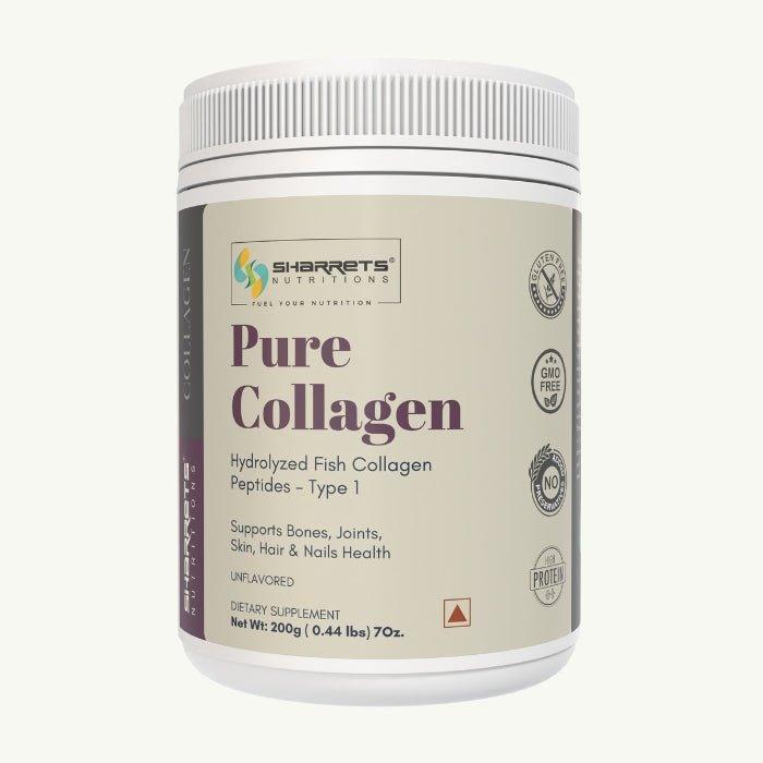 Pure Hydrolyzed Fish Collagen Powder - Sharrets Nutritions LLP