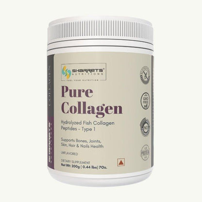Pure Hydrolyzed Fish Collagen Powder - Sharrets Nutritions LLP