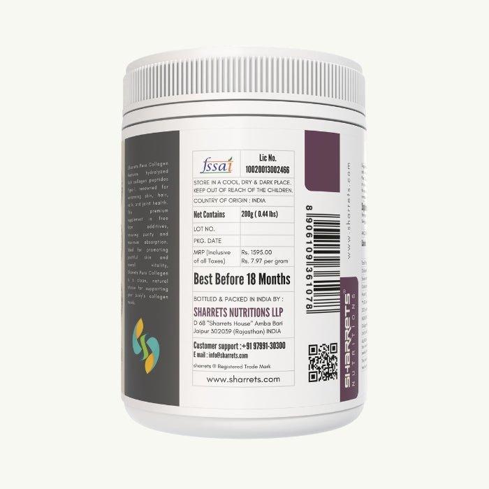 Pure Hydrolyzed Fish Collagen Powder - Sharrets Nutritions LLP