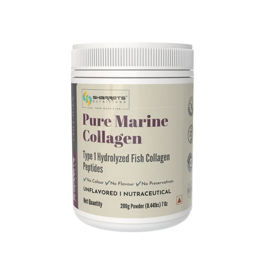 Sharrets Marine Collagen Powder 200g | Hydrolyzed Fish Collagen Peptides