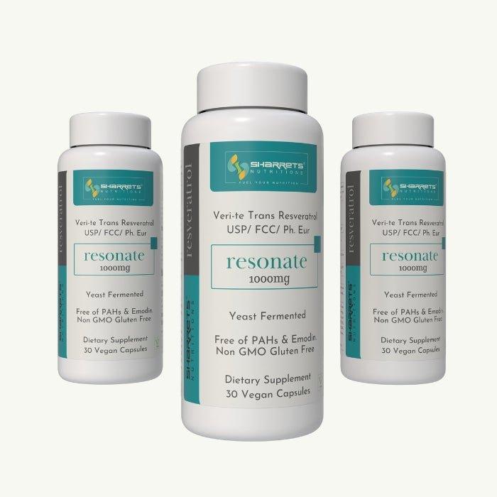 Resveratrol supplements - Sharrets Nutritions LLP