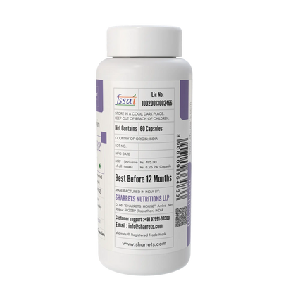 Best Vitamin B2 Supplement- Naturally Fermented Vitamin B2 2.4 mg – ICMR 2020 RDA Support