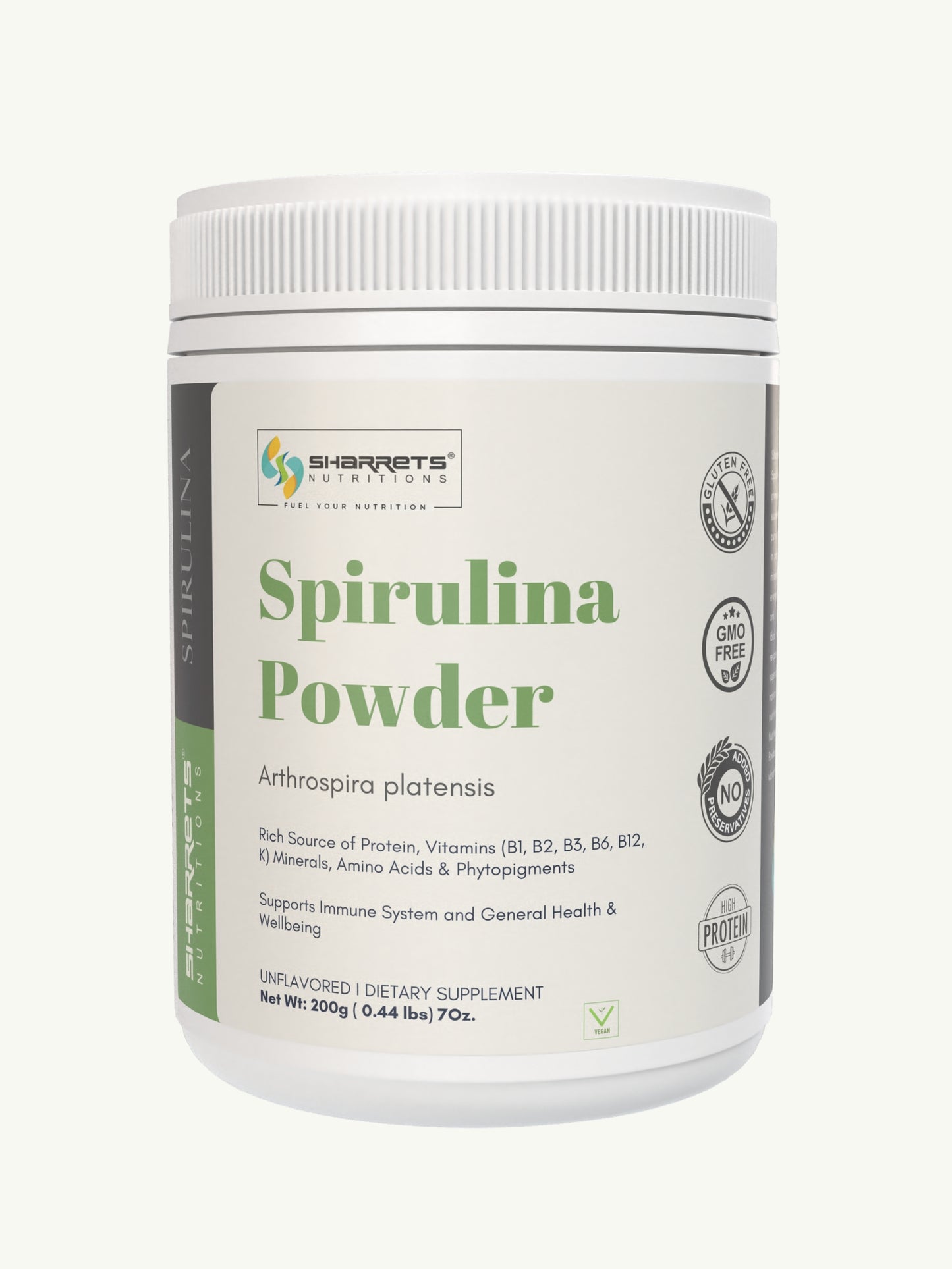 Spirulina Powder Supplement - sharrets nutritions