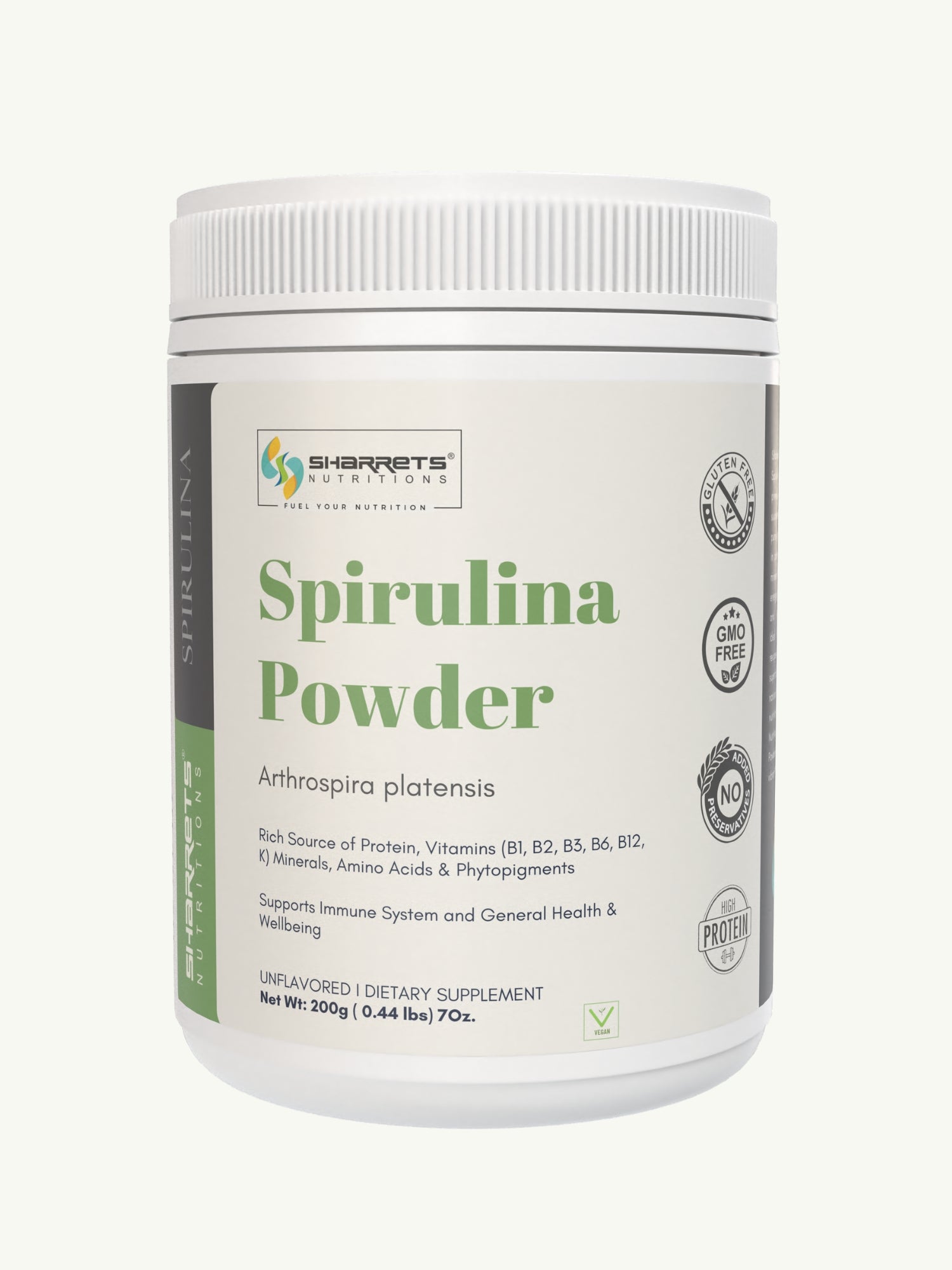 Spirulina Powder Supplement - sharrets nutritions