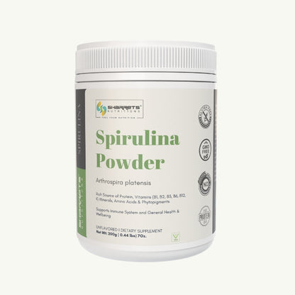 Spirulina Powder Supplement - sharrets nutritions