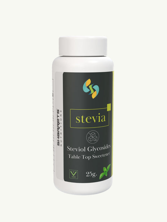 Aspartame & Natural Stevia Sweeteners | Zero Calorie Culinary | Sharrets Nutritions