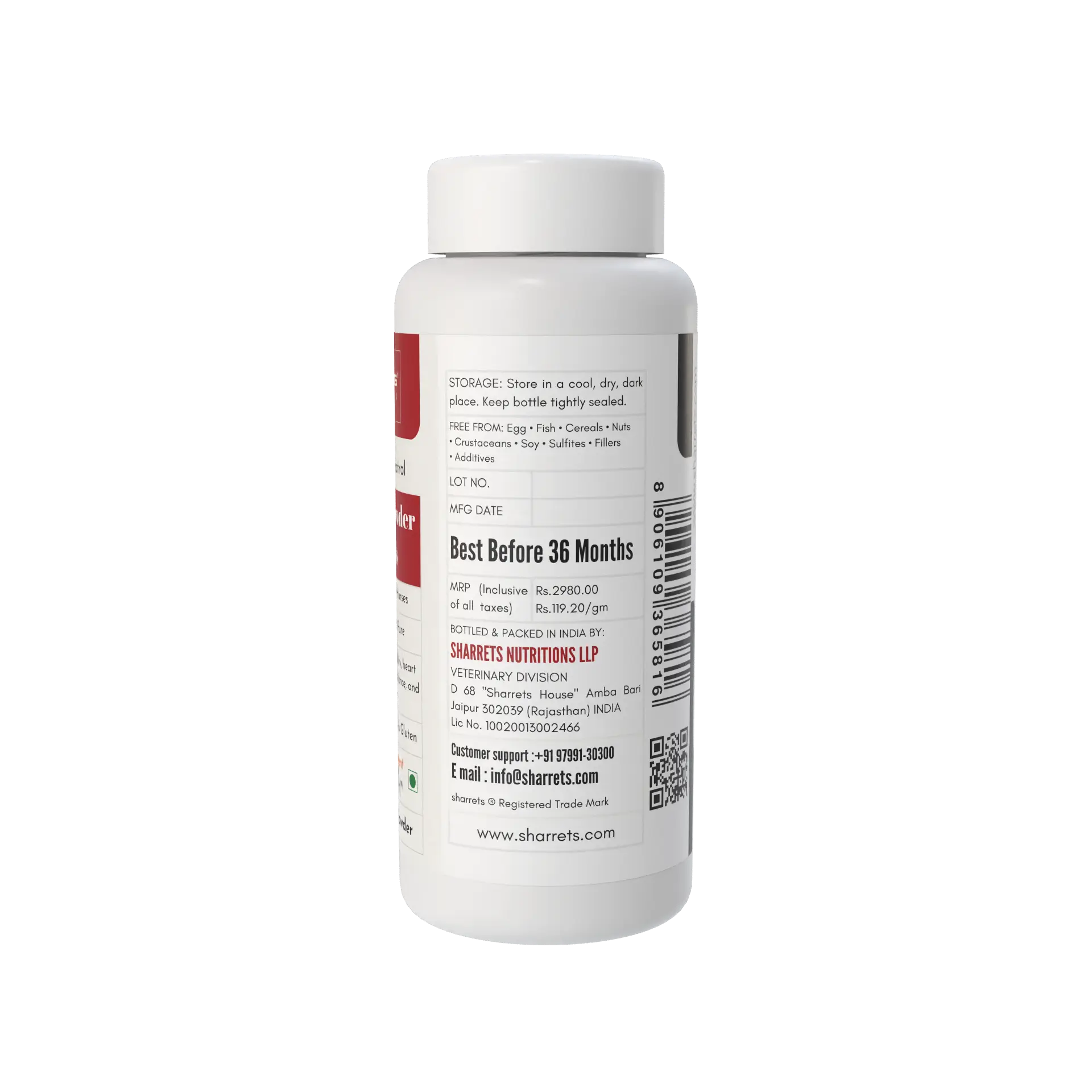 Product information and manufacturer details of Trans-Resveratrol Powder for Livestock – Antioxidant Feed Supplement for Cattle & Horses