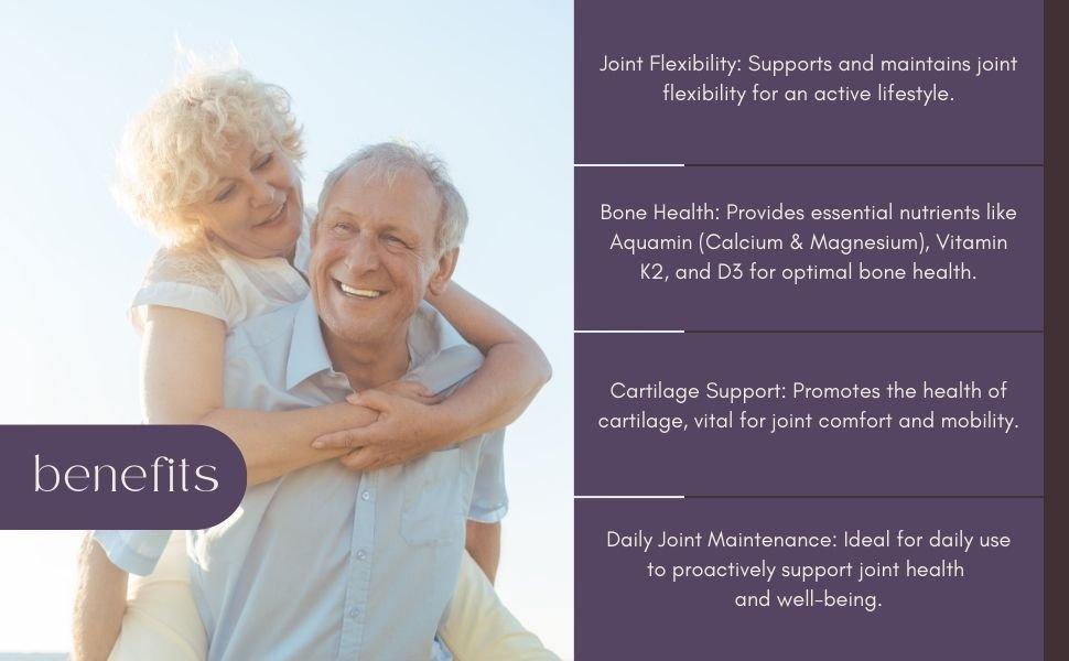 Plant based vegan calcium supplement with Aquamin red algae calcium vitamin D3 and K2 supporting bone health joint flexibility and cartilage support by Sharrets Nutritions