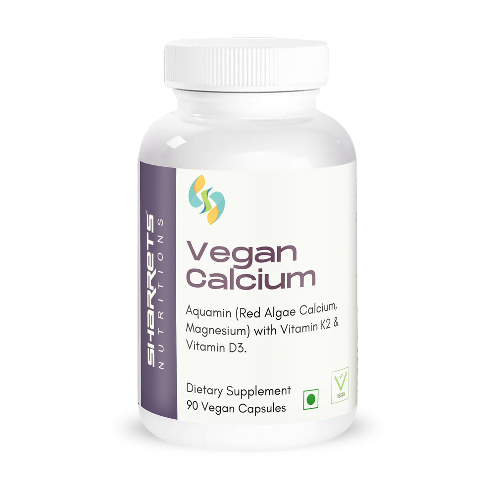 Vegan Calcium Supplement Capsules 
