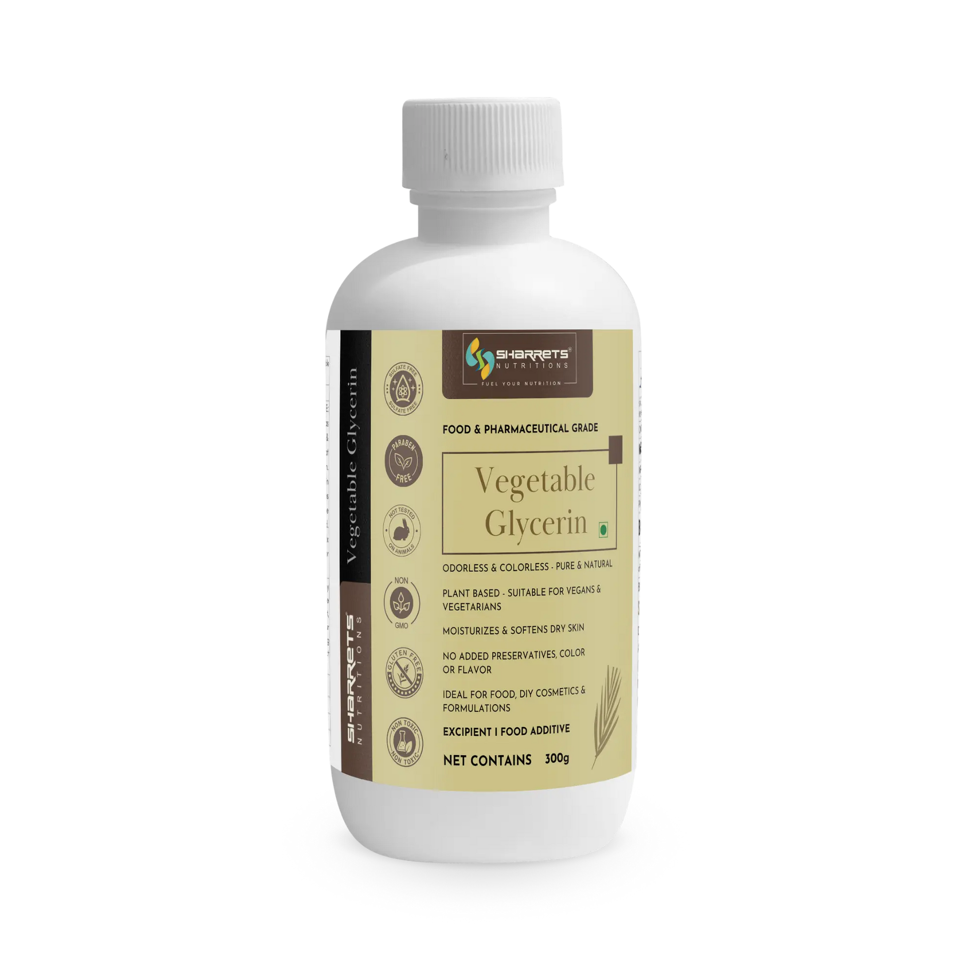 Pure Vegetable Glycerin 99.7 percent  USP and Food Grade - Sharrets Nutritions