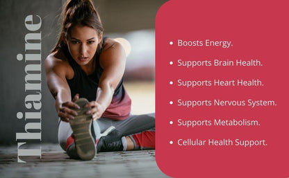 Vitamin B1 Thiamine Capsules Benefits – Energy Brain Metabolism and Nervous System Support