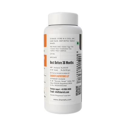 Pure vitamin B2 riboflavin powder for animal feed 20g supplement for livestock poultry aquaculture and companion animals