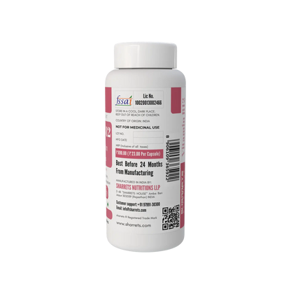 Vitamin B12 2.2 mcg Capsules | Cyanocobalamin | Sharrets Nutritions