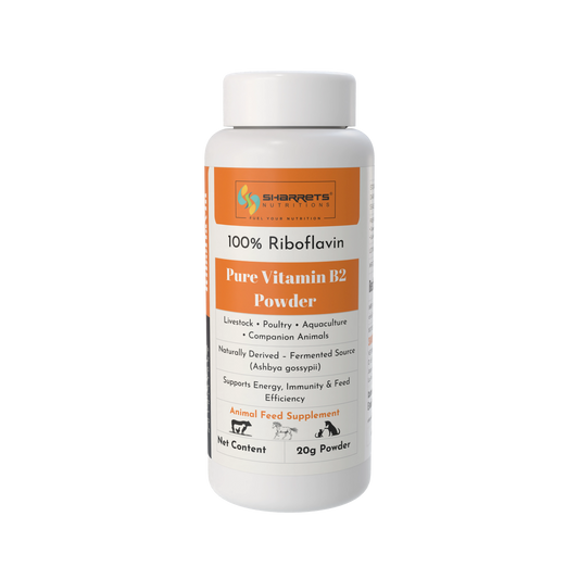 Vitamin B2 Riboflavin Powder For Animal Feed- Sharrets