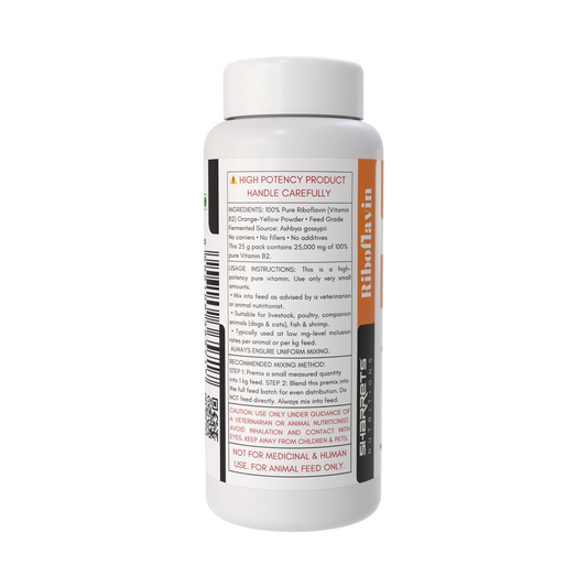 Vitamin B2 Riboflavin Powder For Animal Feed