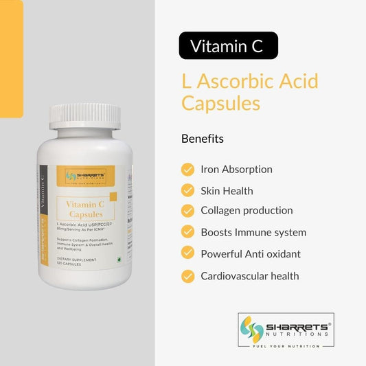 Vitamin c capsules - Sharrets Nutritions LLP