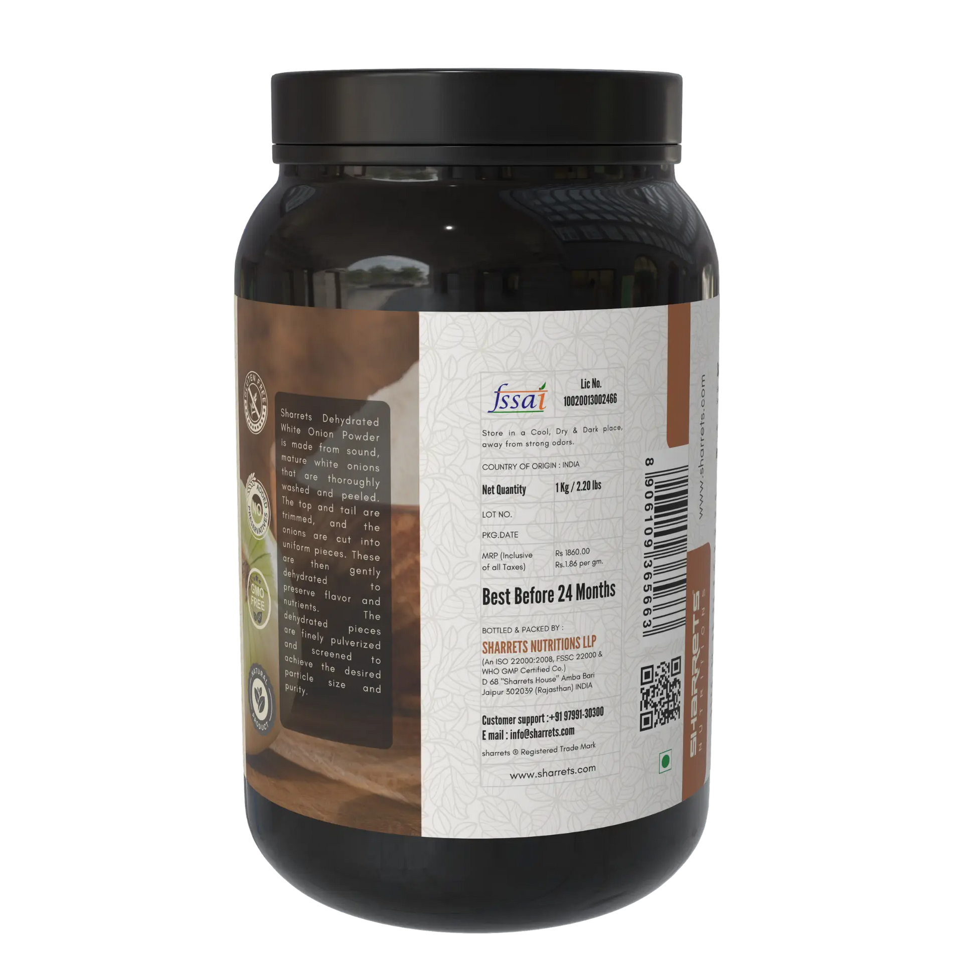 Pure Dehydrated White Onion Powder (Allium Cepa) – Natural Onion Powder