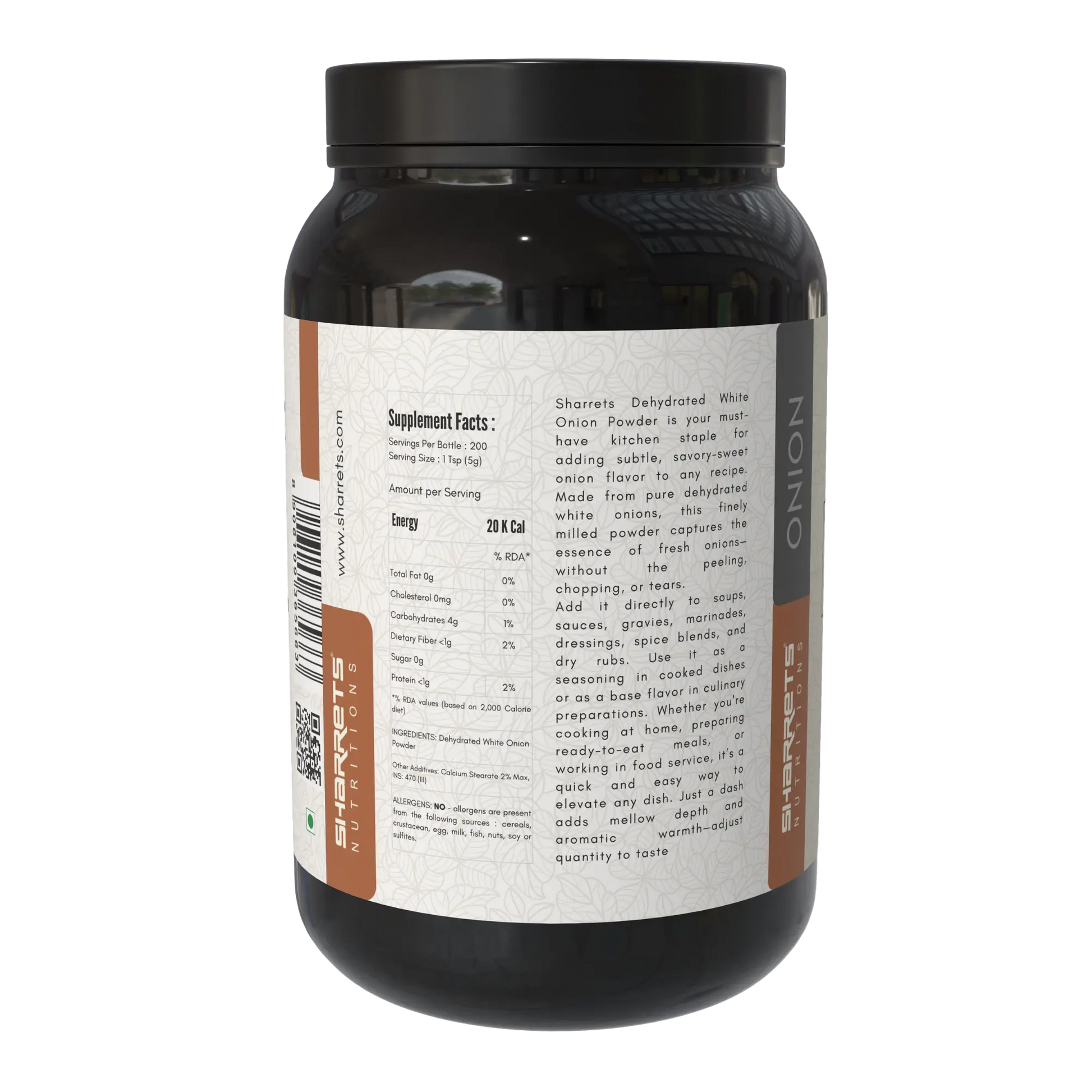 Pure Dehydrated White Onion Powder (Allium Cepa) – Natural Onion Powder